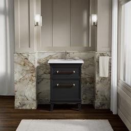 ArtifactsE 24'' bathroom vanity cabinet - Slate Grey - image 2
