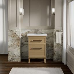 ArtifactsE 24'' bathroom vanity cabinet - Light Oak - image 2
