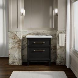 ArtifactsE 30'' bathroom vanity cabinet - Carbon Oak - image 2