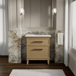 ArtifactsE 30'' bathroom vanity cabinet - Light Oak - image 2