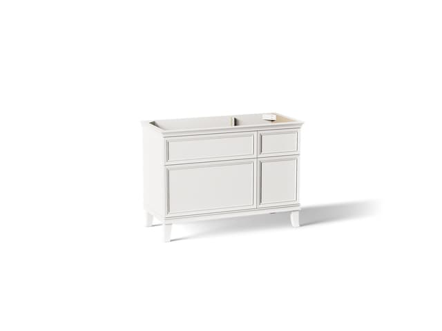 Kohler ArtifactsE 48'' bathroom vanity cabinet - Linen White