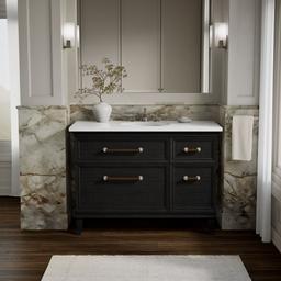 ArtifactsE 48'' bathroom vanity cabinet - Carbon Oak - image 2
