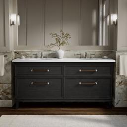ArtifactsE 72'' bathroom vanity cabinet - Carbon Oak - image 2