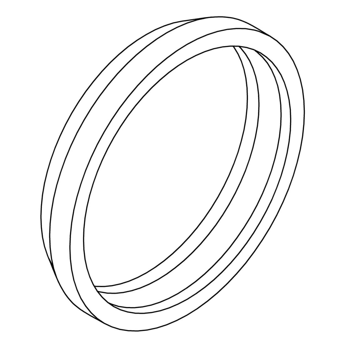 Kohler Genuine Parts Drain Coupling Gasket by Kohler Genuine Parts
