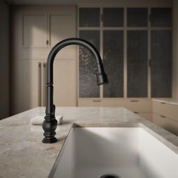 Artifacts Touchless pull-down kitchen sink faucet with KOHLER KonnectE and three-function sprayhead - image 7