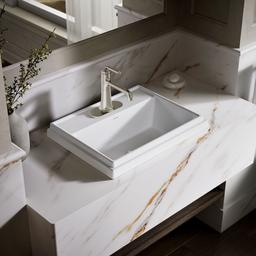 Kohler | Tresham | Drop In Bathroom Sink - White - image 2