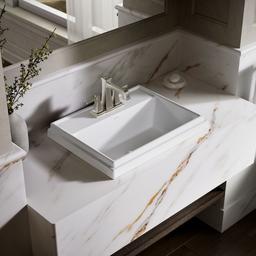 Kohler | Tresham | Drop In Bathroom Sink - White - image 2
