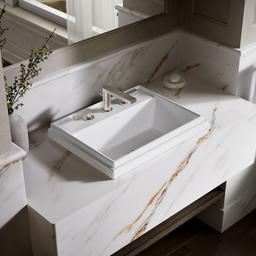 Kohler | Tresham | Drop In Bathroom Sink - White - image 2