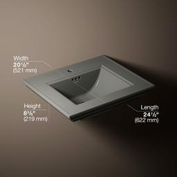 Kohler | Memoirs | Vessel Bathroom Sink - Thunder Grey - image 3