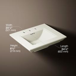 Kohler | Memoirs | Vessel Bathroom Sink - Biscuit - image 3