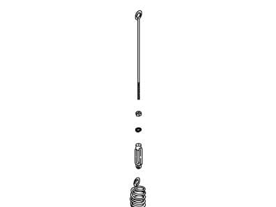 Lift Rod Assembly by Kohler Genuine Parts