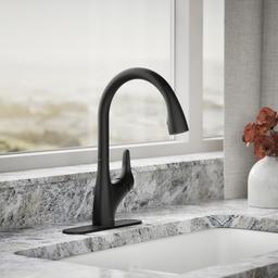 Kohler | Rival | Pull Down Kitchen Faucet - Matte Black - image 2