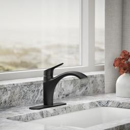 Kohler | Rival | Single Hole Kitchen Faucet - Matte Black - image 2