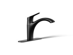 Kohler | Rival | Single Hole Kitchen Faucet - Matte Black - image 1