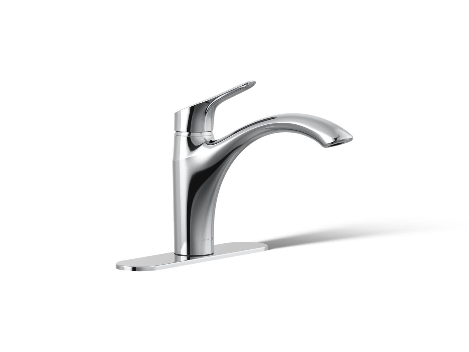 Kohler | Rival | Single Hole Kitchen Faucet - Polished Chrome by Kohler