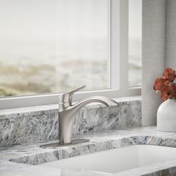 Kohler | Rival | Single Hole Kitchen Faucet - Vibrant Stainless - image 2