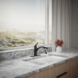 Kohler | Rival | Single Hole Kitchen Faucet - Matte Black - image 4