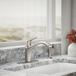 Kohler | Rival | Single Hole Kitchen Faucet - Vibrant Stainless - image 2