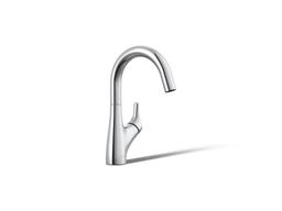 Kohler | Rival | Single Hole Kitchen Faucet - Polished Chrome - image 1