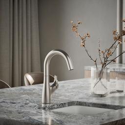 Kohler | Rival | Single Hole Kitchen Faucet - Vibrant Stainless - image 2