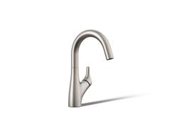Kohler | Rival | Single Hole Kitchen Faucet - Vibrant Stainless - image 1