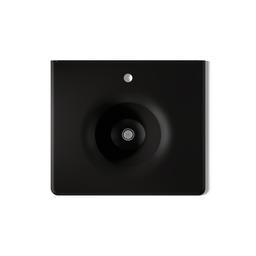 Kohler Iron/Impressions 25'' Enameled cast iron vanity top with integrated round sink - Black - image 3