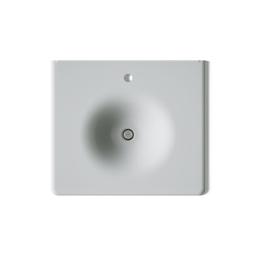 Kohler Iron/Impressions 25'' Enameled cast iron vanity top with integrated round sink - Ice Grey - image 3