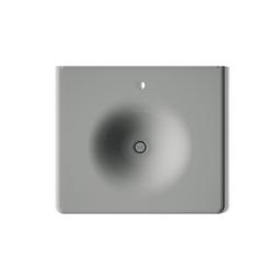 Kohler Iron/Impressions 25'' Enameled cast iron vanity top with integrated round sink - Basalt - image 3