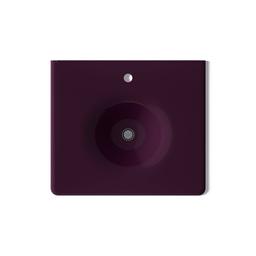 Kohler Iron/Impressions 25'' Enameled cast iron vanity top with integrated round sink - Black Plum - image 3