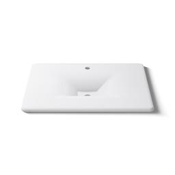 Kohler Iron/Impressions 31'' Enameled cast iron vanity top with integrated rectangular sink - White - image 4