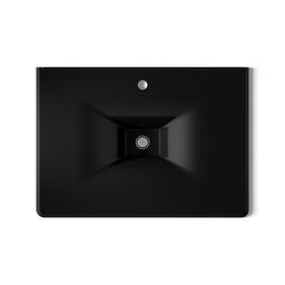 Kohler Iron/Impressions 31'' Enameled cast iron vanity top with integrated rectangular sink - Black - image 3