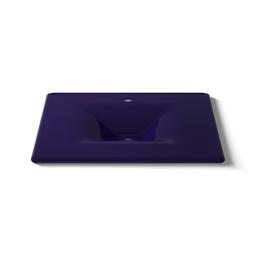 Kohler Iron/Impressions 31'' Enameled cast iron vanity top with integrated rectangular sink - Indigo Blue - image 4