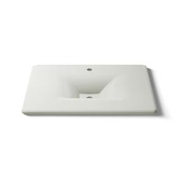 Kohler Iron/Impressions 31'' Enameled cast iron vanity top with integrated rectangular sink - Dune - image 4
