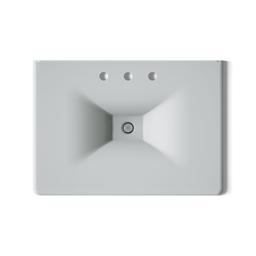 Kohler Iron/Impressions 31'' Enameled cast iron vanity top with integrated rectangular sink - Ice Grey - image 3
