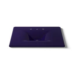 Kohler Iron/Impressions 31'' Enameled cast iron vanity top with integrated rectangular sink - Indigo Blue - image 4
