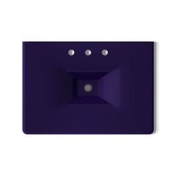 Kohler Iron/Impressions 31'' Enameled cast iron vanity top with integrated rectangular sink - Indigo Blue - image 3