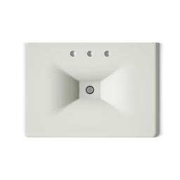 Kohler Iron/Impressions 31'' Enameled cast iron vanity top with integrated rectangular sink - Dune - image 3