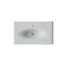 Kohler Iron/Impressions 37'' Enameled cast iron vanity top with integrated oval sink - Ice Grey - image 3