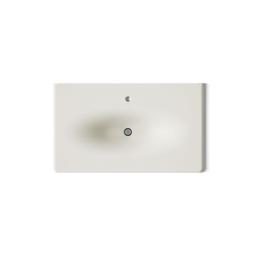 Kohler Iron/Impressions 37'' Enameled cast iron vanity top with integrated oval sink - Biscuit - image 3