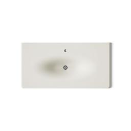 Kohler Iron/Impressions 43'' Enameled cast iron vanity top with integrated oval sink - Biscuit - image 3