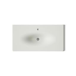 Kohler Iron/Impressions 43'' Enameled cast iron vanity top with integrated oval sink - Dune - image 3