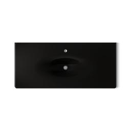 Kohler Iron/Impressions 49'' Enameled cast iron vanity top with integrated oval sink - Black - image 3
