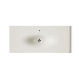 Kohler Iron/Impressions 49'' Enameled cast iron vanity top with integrated oval sink - Biscuit - image 3