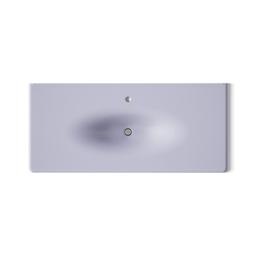 Kohler Iron/Impressions 49'' Enameled cast iron vanity top with integrated oval sink - Lavender Grey - image 3