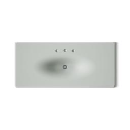 Kohler Iron/Impressions 49'' Enameled cast iron vanity top with integrated oval sink - Sea Salt - image 3