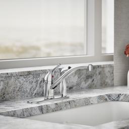 Jolt Single-handle kitchen sink faucet with side sprayer - image 2