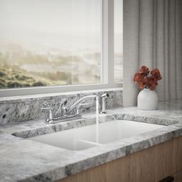 Jolt Two-handle kitchen sink faucet with side sprayer - image 4