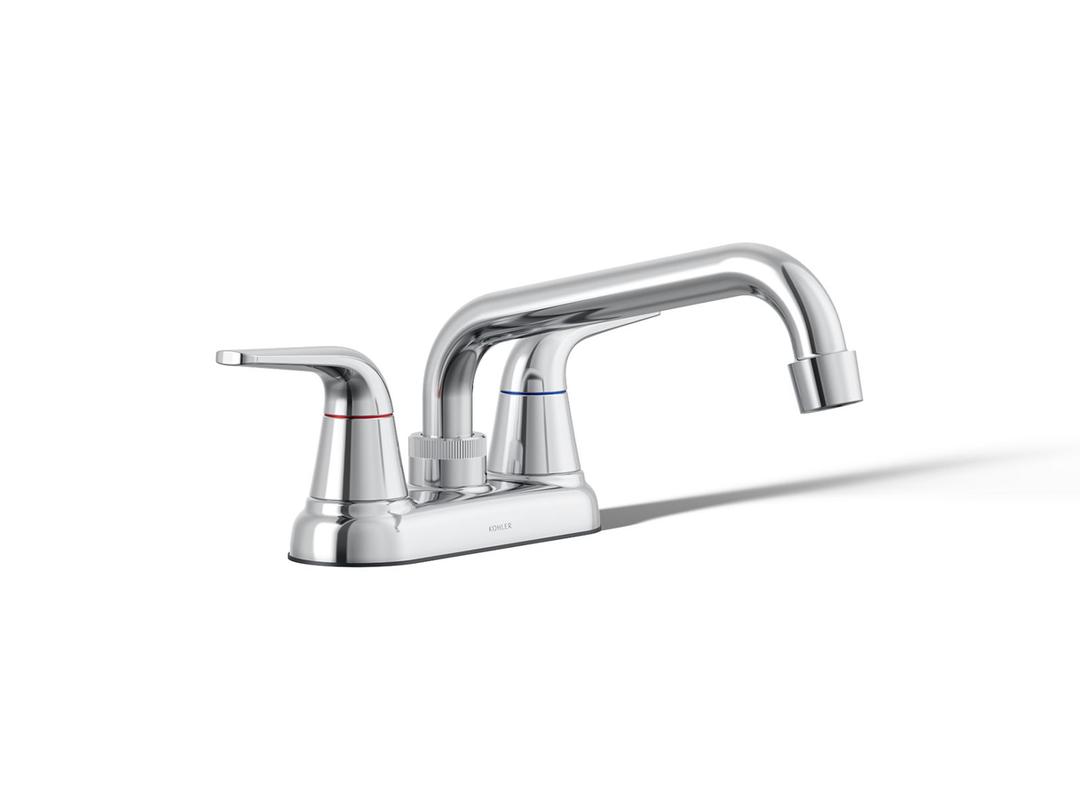 Jolt Two-handle utility sink faucet by Kohler