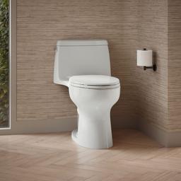 Santa RosaE ContinuousClean ST one-piece compact elongated toilet, 1.28 gpf - image 2
