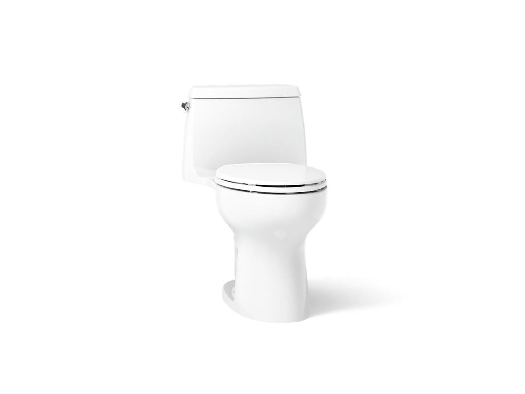 Santa RosaE ContinuousClean ST one-piece compact elongated toilet, 1.28 gpf by Kohler